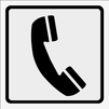 Symbolskylt, Telefon