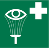 Ögondusch symbol med korset