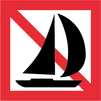 S202 Förbud mot segelfartyg / U