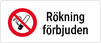 Rökning förbjuden