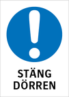 Stäng dörren