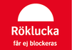 Röklucka får ej blockeras