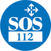 SOS-etikett, förp 10 st Rund
