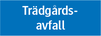 Trädgårdsavfall, blå/vit