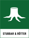 Fraktionsskylt, STUBBAR & RÖTTER, Emerald Green