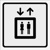 Symbolskylt, Hiss