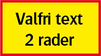 Tilläggstavla lackerad, varning/förbud, gul/röd/svart