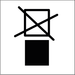 Godshanteringssymbol, enl 180/SS 75011 – IBC-behållare Ej stablingsbar